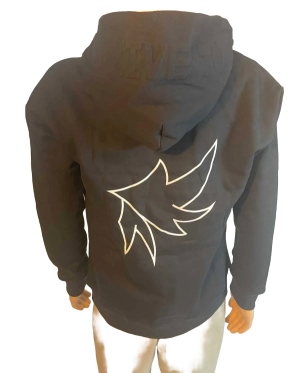 In the Cloud Hoodie-Black