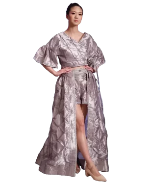 Blooming Style Rose Embellished 3-Piece Set