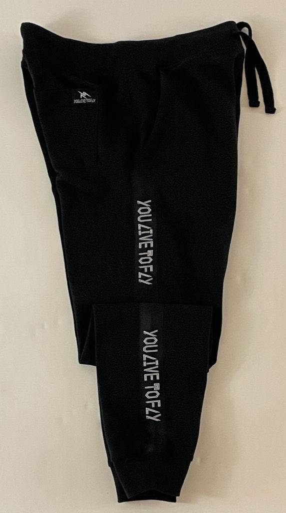 Black YLF Joggers - You Live to Fly